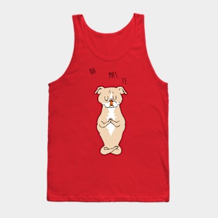 NAMASTE American Pit Bull Terrier Tank Top